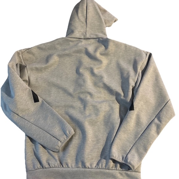 Men’s Adidas Z.N.E. Small Hoodie JF2450 Gray - Picture 5 of 5